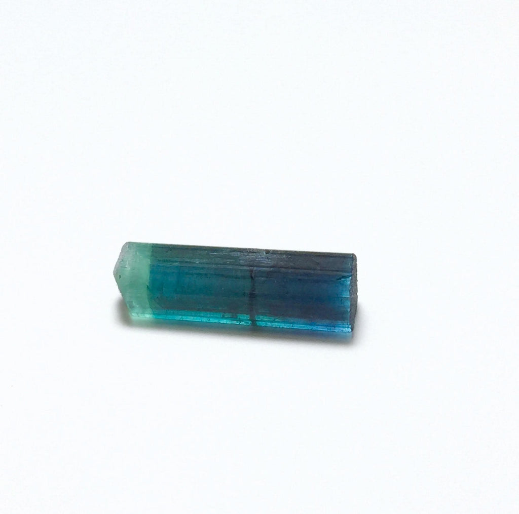 Bi Color Terminated Tourmaline Crystal