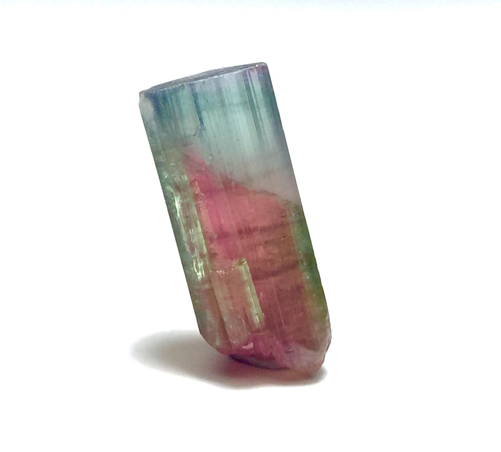 Watermelon Tourmaline Crystal: 9.2 Carat, Pech Afghanistan
