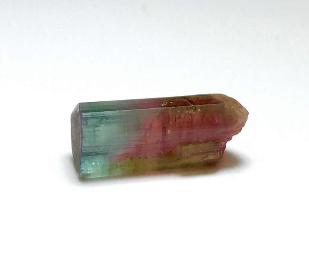 Watermelon Tourmaline Crystal: 9.2 Carat, Pech Afghanistan