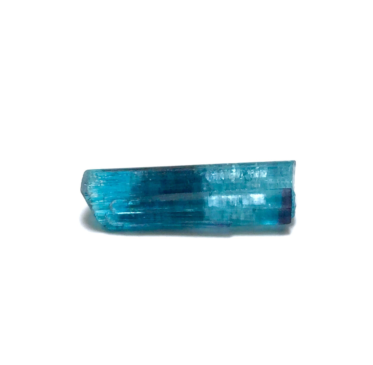 Neon Blue Terminated Tourmaline Crystal