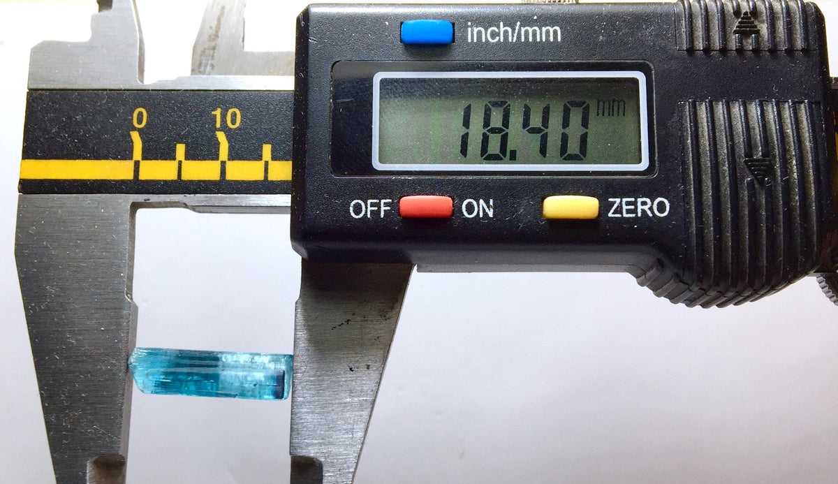 Neon Blue Terminated Tourmaline Crystal