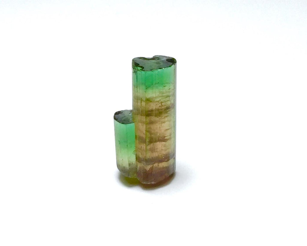 Elbaite Watermelon Tourmaline  Twins Crystals