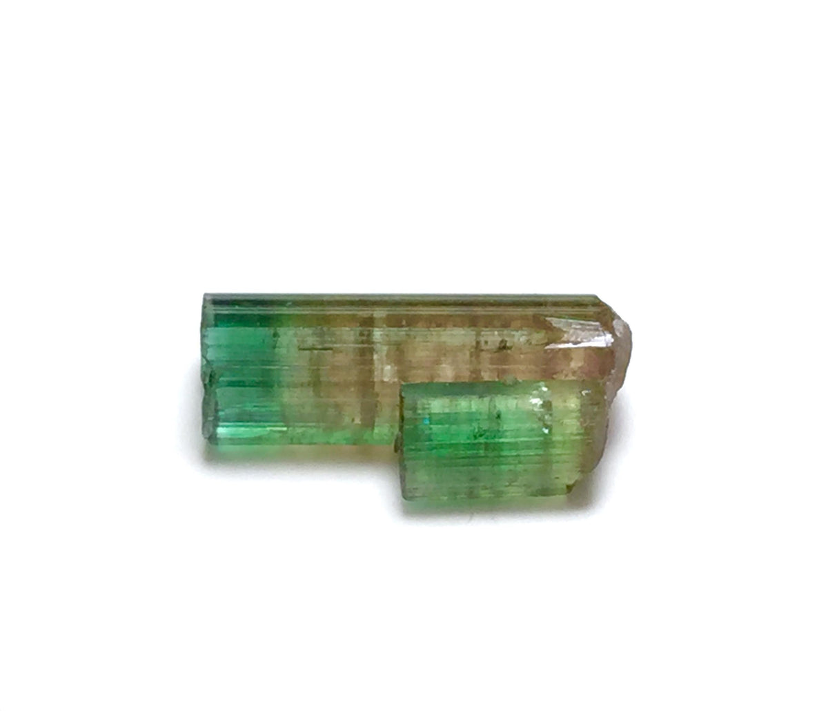 Elbaite Watermelon Tourmaline  Twins Crystals