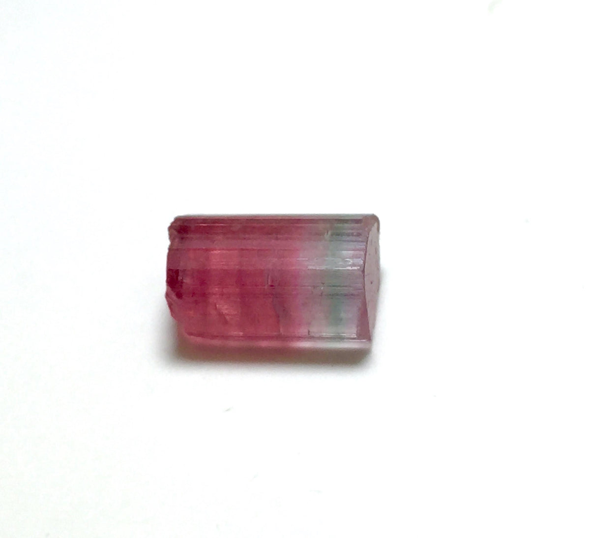 Bi Color Terminated Tourmaline Crystal