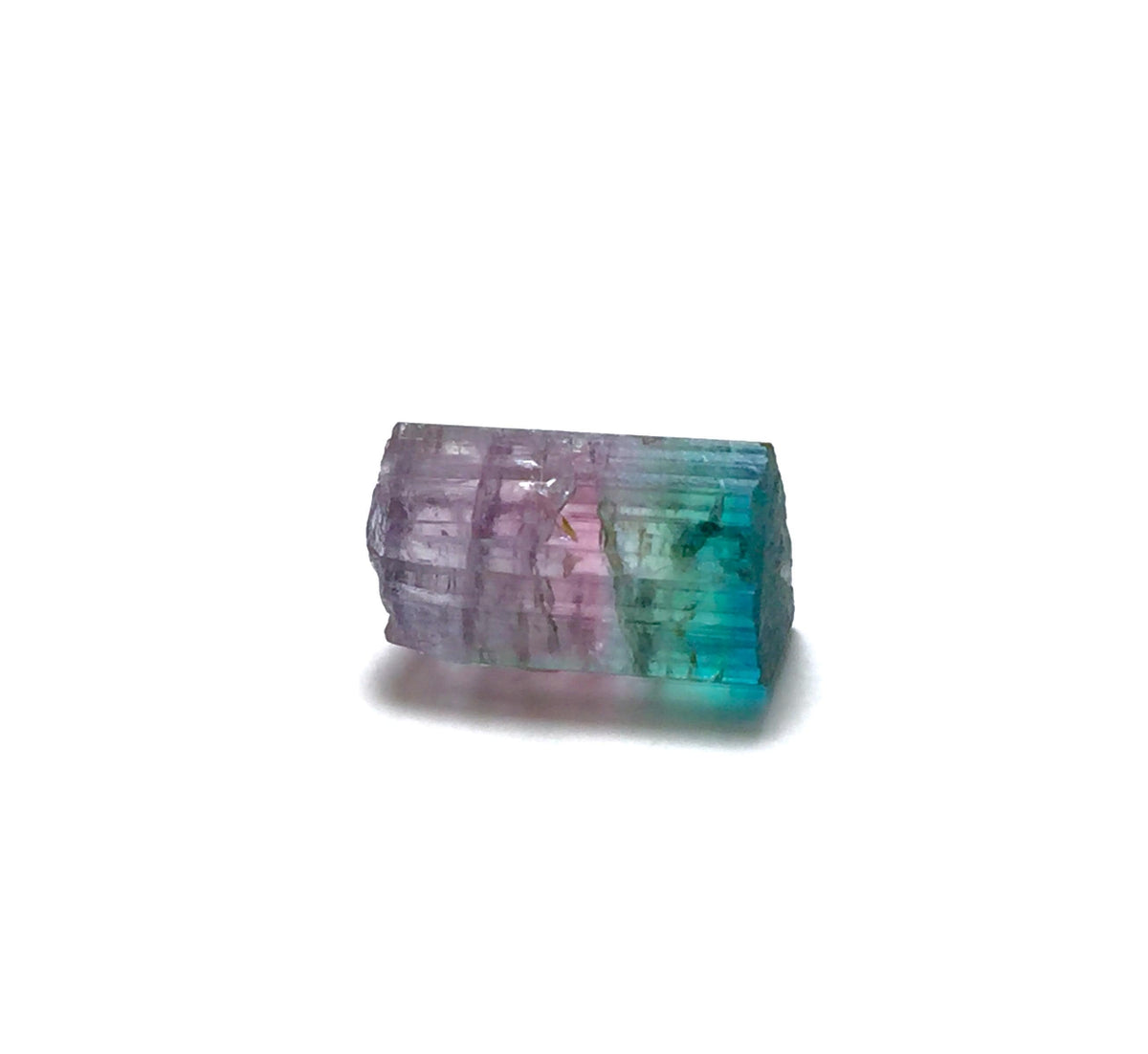Blue Cap Watermelon Tourmaline Crystal