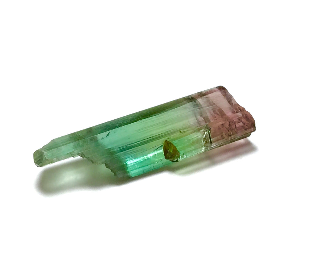 Tri Color Terminated Tourmaline Crystal