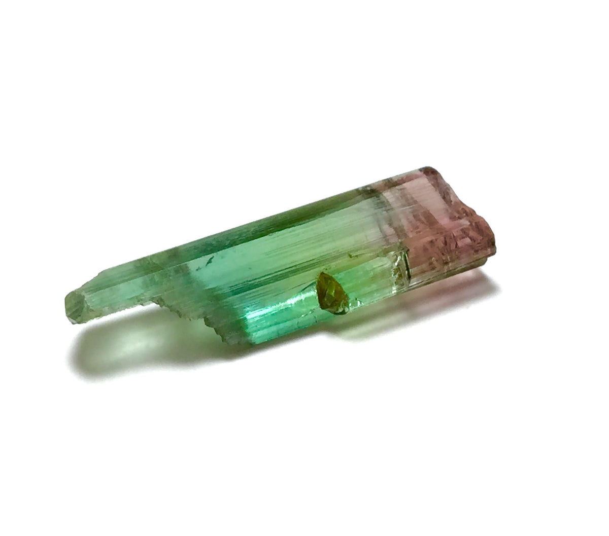 Tri Color Terminated Tourmaline Crystal