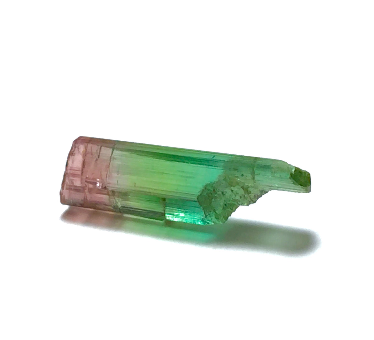 Tri Color Terminated Tourmaline Crystal