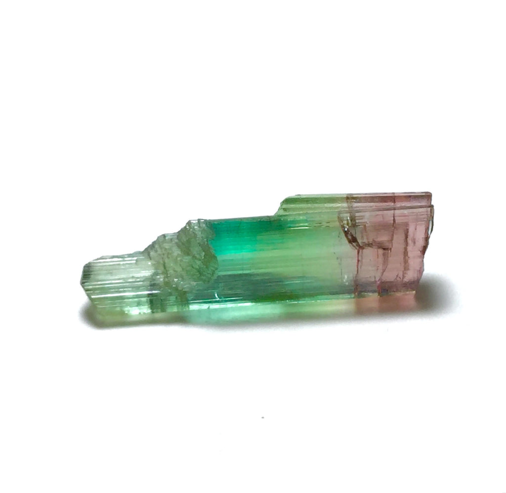 Tri Color Terminated Tourmaline Crystal