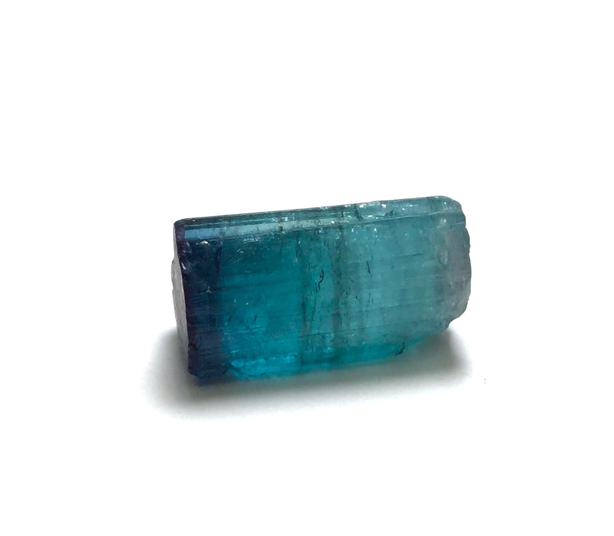 Blue Bi Color Tourmaline Crystal