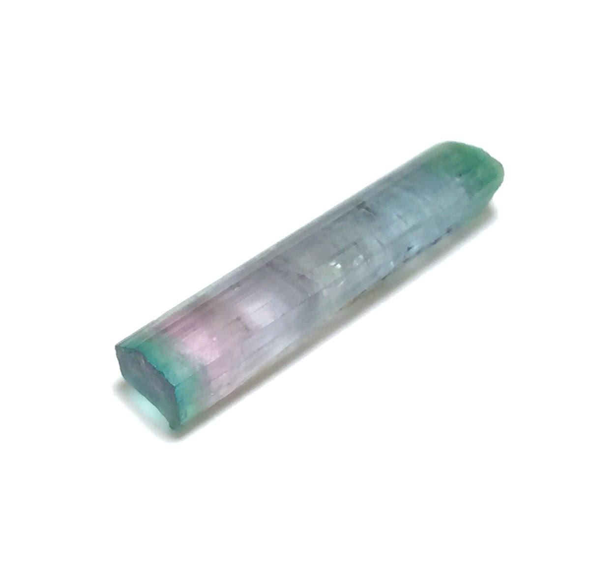 Bi Color Double Terminated Tourmaline Crystal