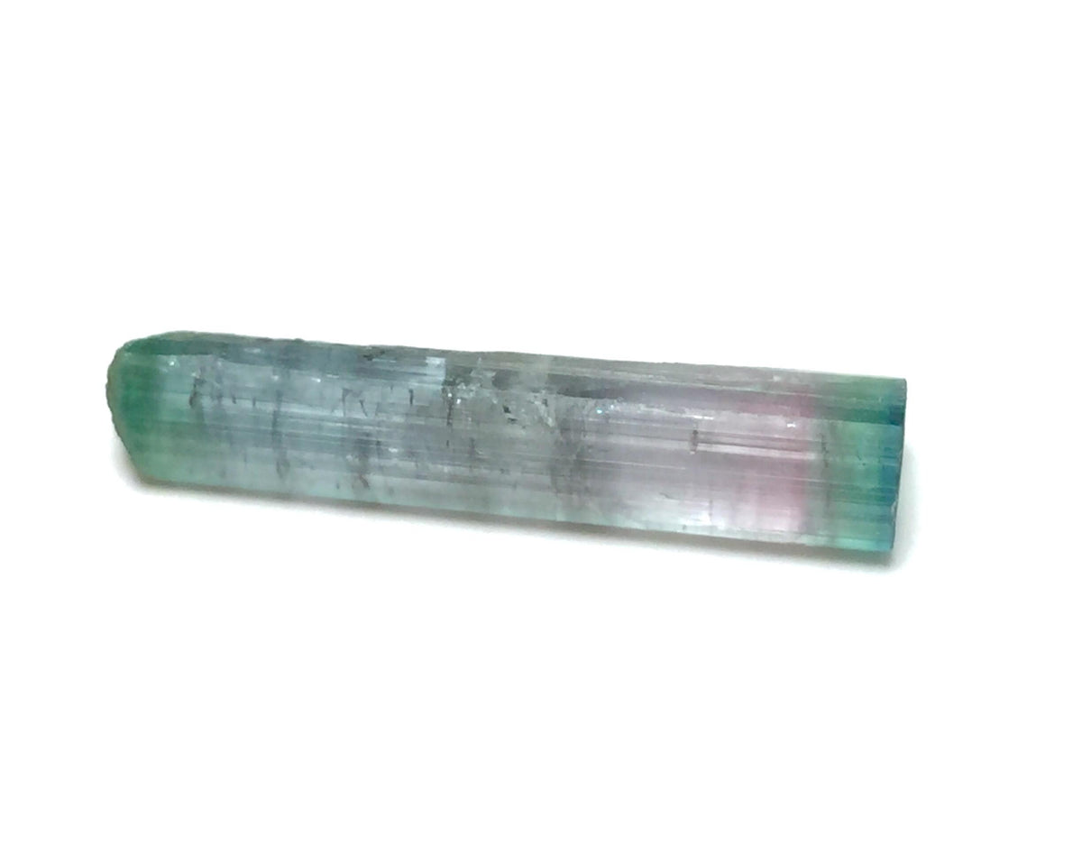 Bi Color Double Terminated Tourmaline Crystal