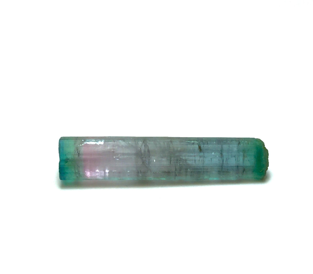 Bi Color Double Terminated Tourmaline Crystal