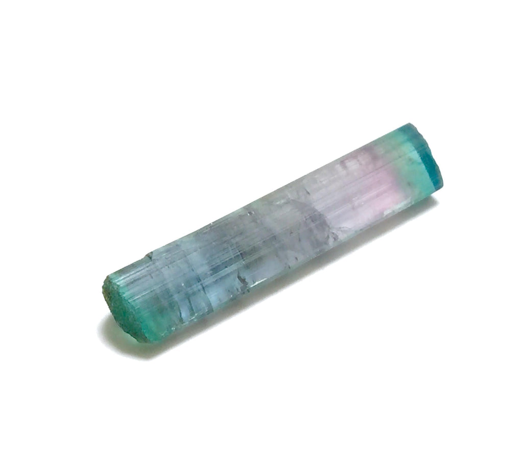 Bi Color Double Terminated Tourmaline Crystal
