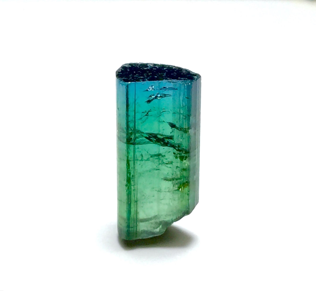 Bi Color Terminated Tourmaline Crystal