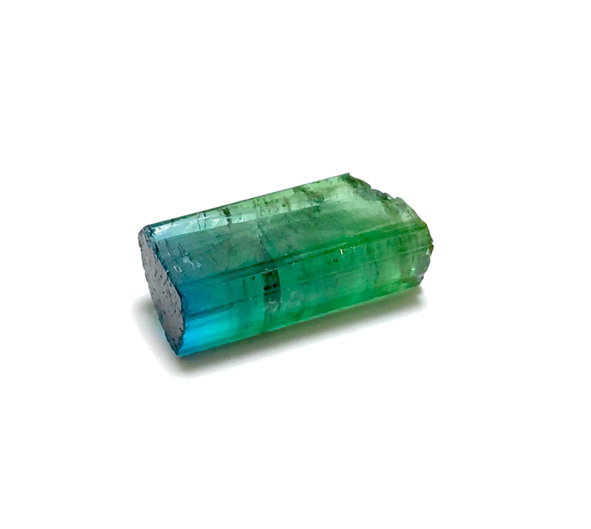 Bi Color Terminated Tourmaline Crystal
