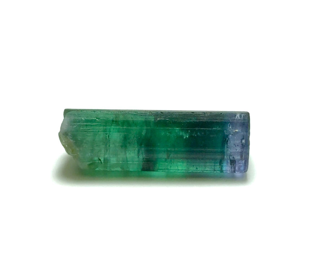 Purple Cap Bi Color Terminated Tourmaline Crystal