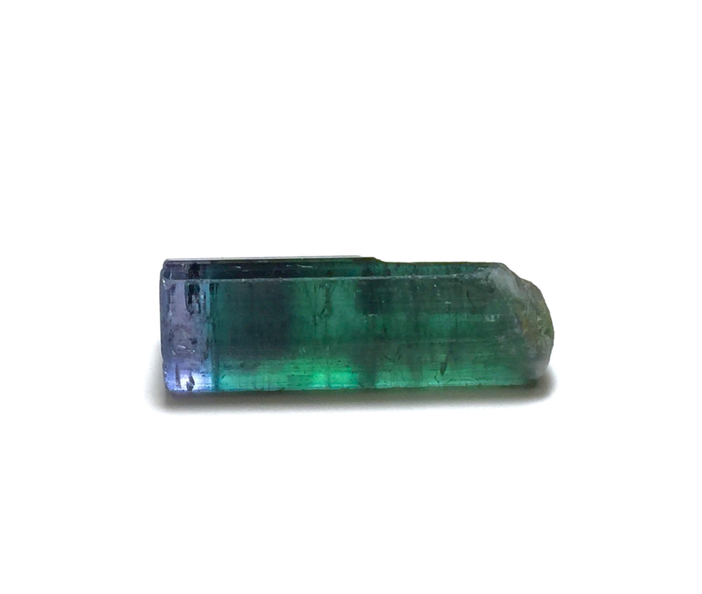 Purple Cap Bi Color Terminated Tourmaline Crystal