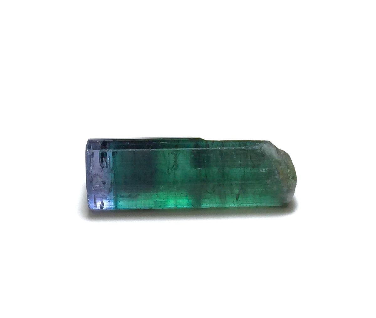 Purple Cap Bi Color Terminated Tourmaline Crystal