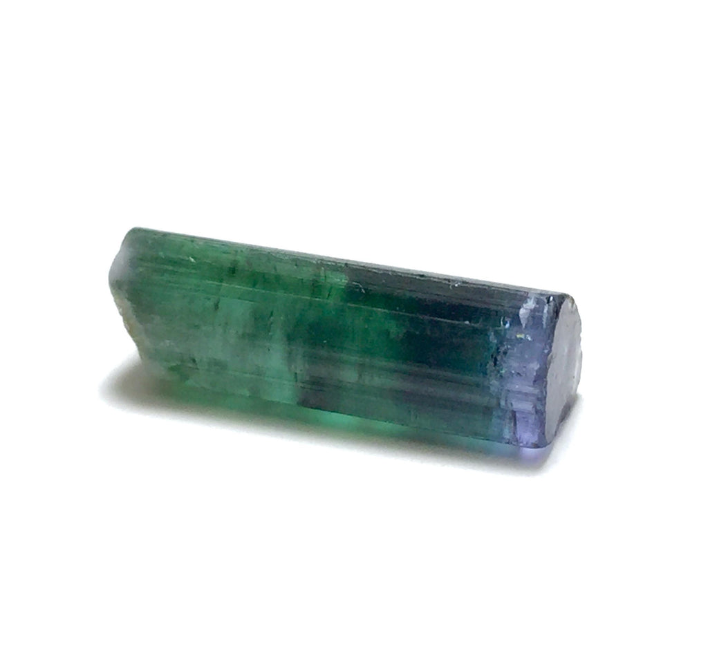 Purple Cap Bi Color Terminated Tourmaline Crystal