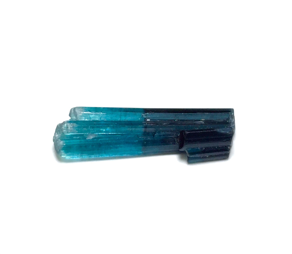 Blue Bi Tourmaline Bunch Specimen