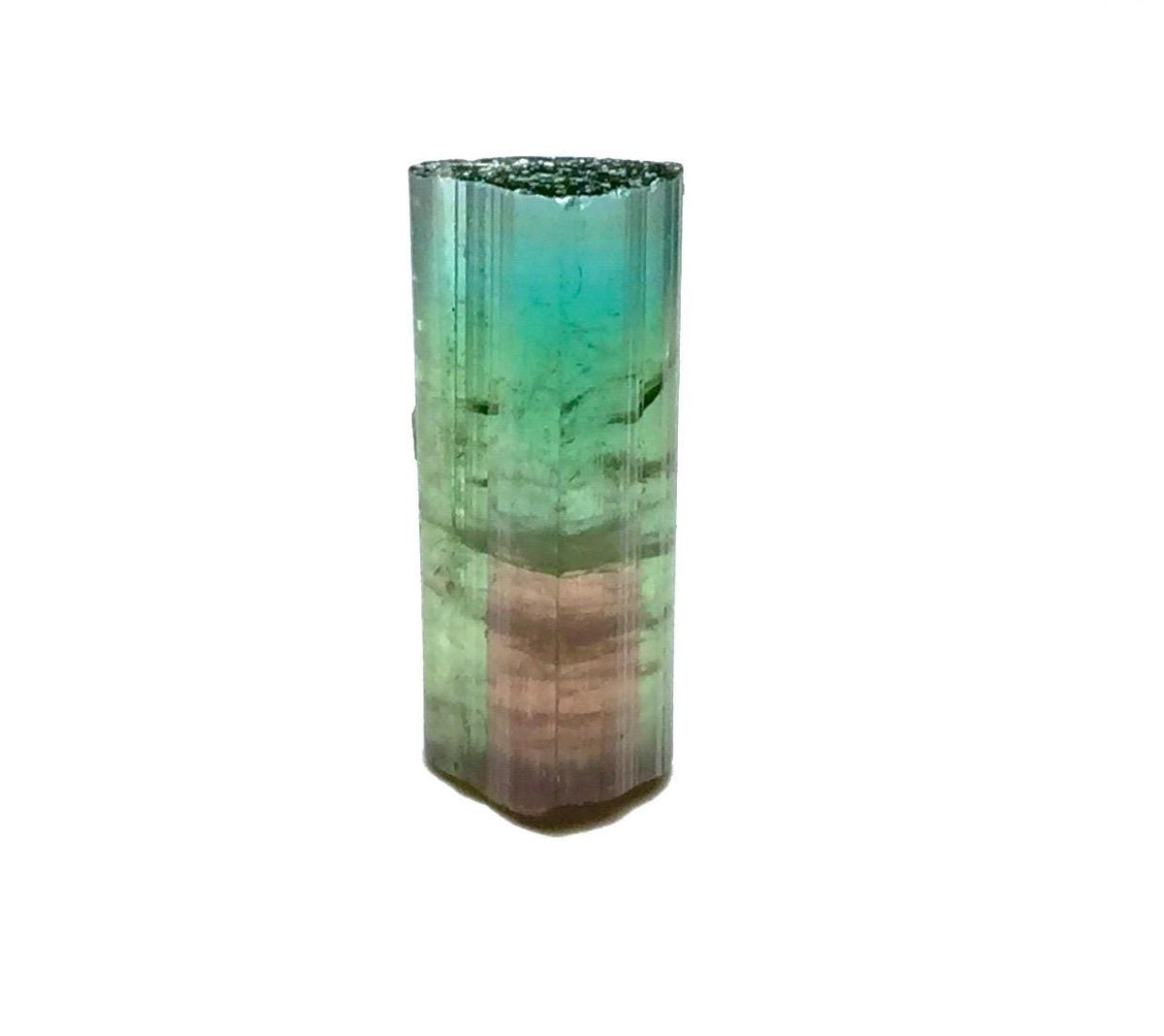 Watermelon Tourmaline Crystal: Natural Gemstone from Pech, Afghanistan