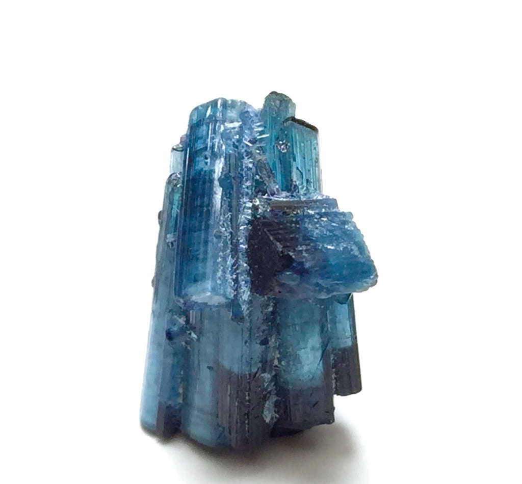 Blue Bi Tourmaline Bunch Specimen