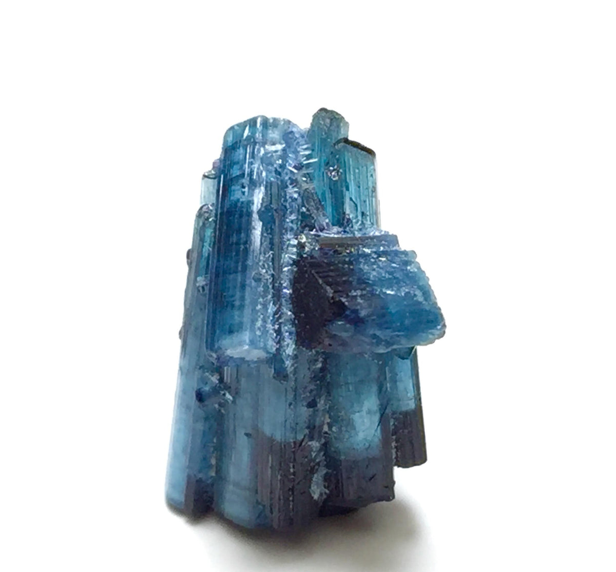 Blue Bi Tourmaline Bunch Specimen