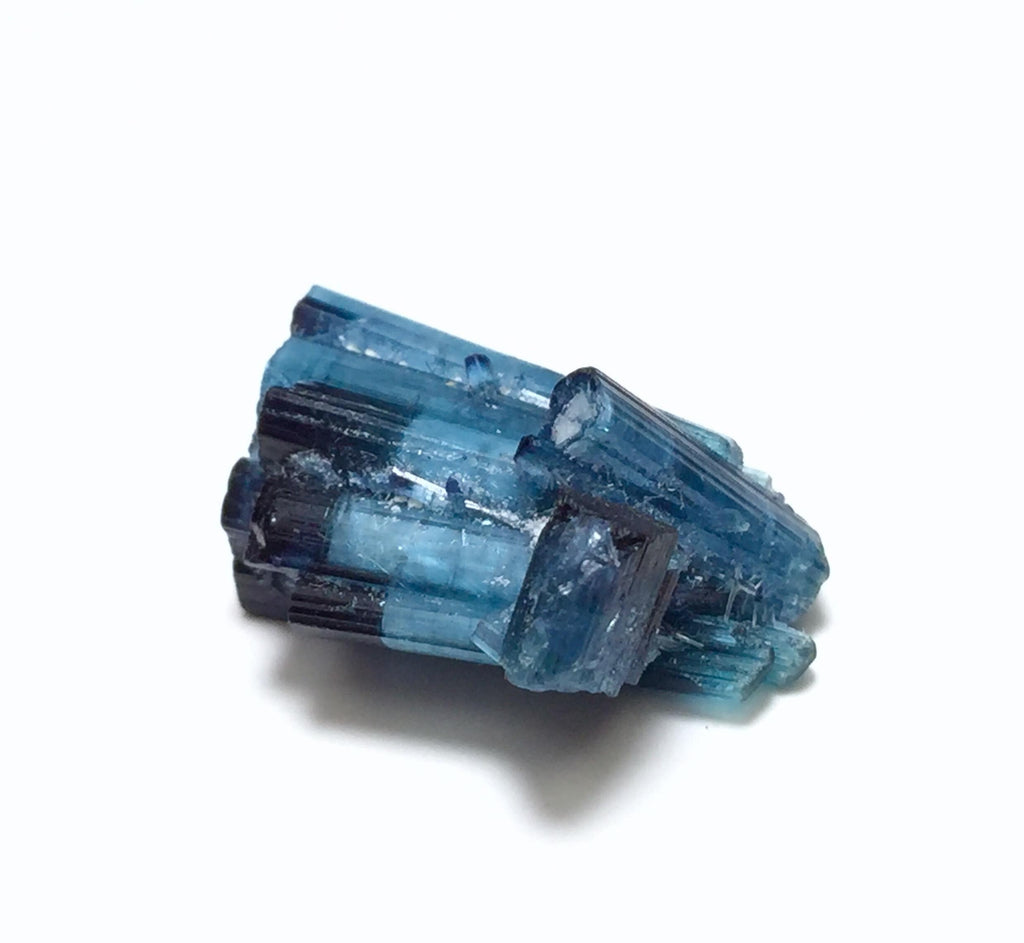 Blue Bi Tourmaline Bunch Specimen