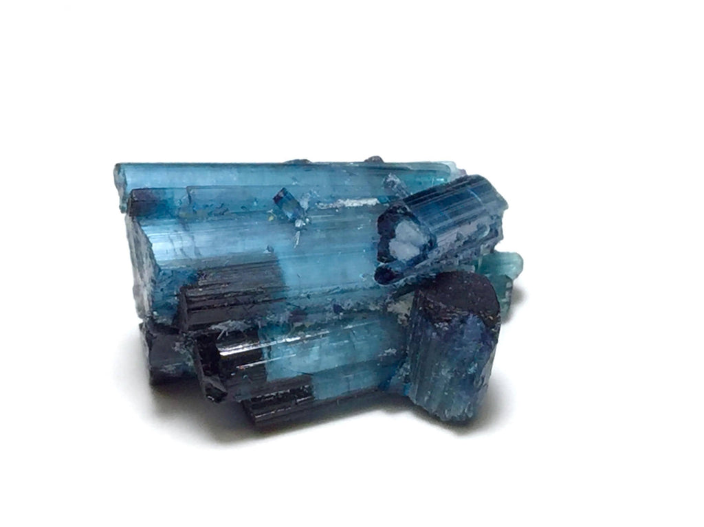 Blue Bi Tourmaline Bunch Specimen