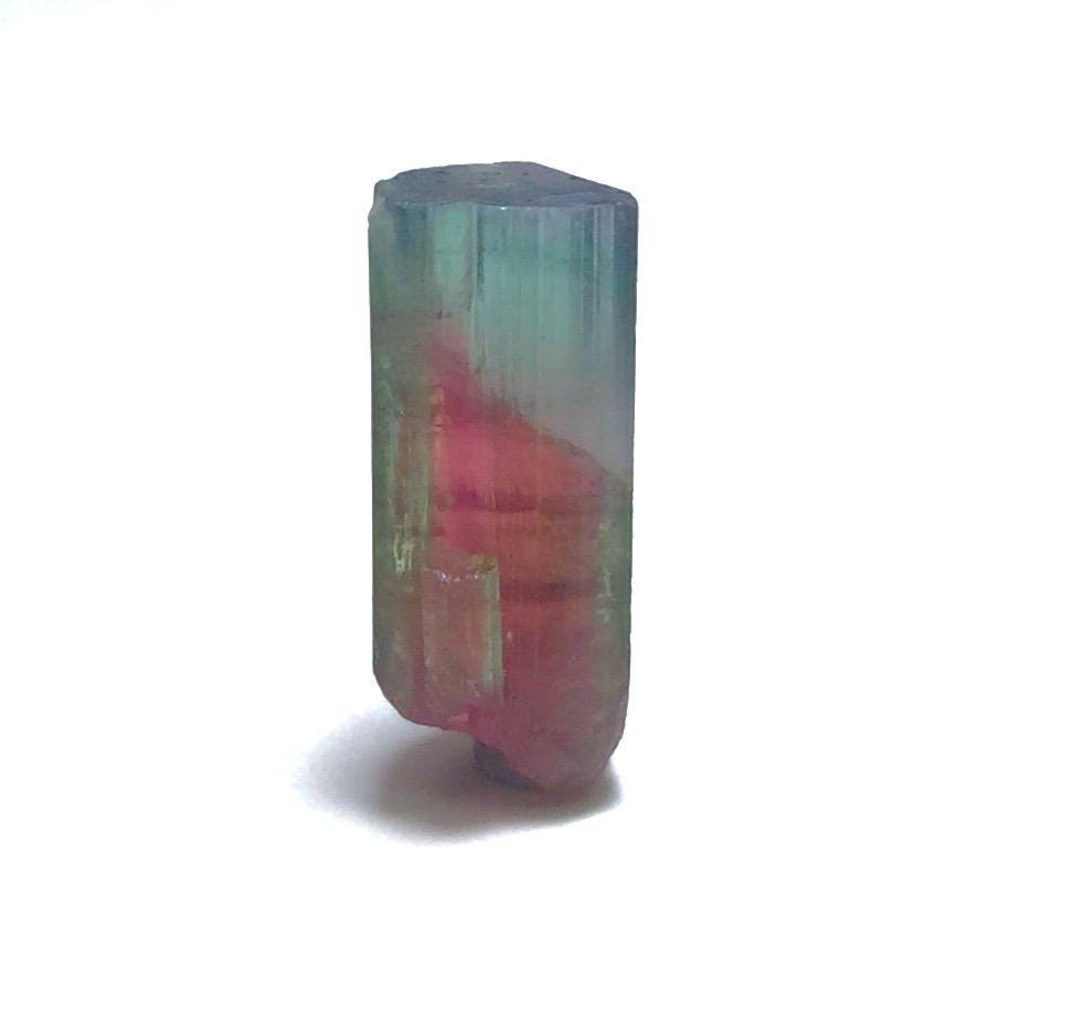 Watermelon Tourmaline Crystal: 9.2 Carat, Pech Afghanistan