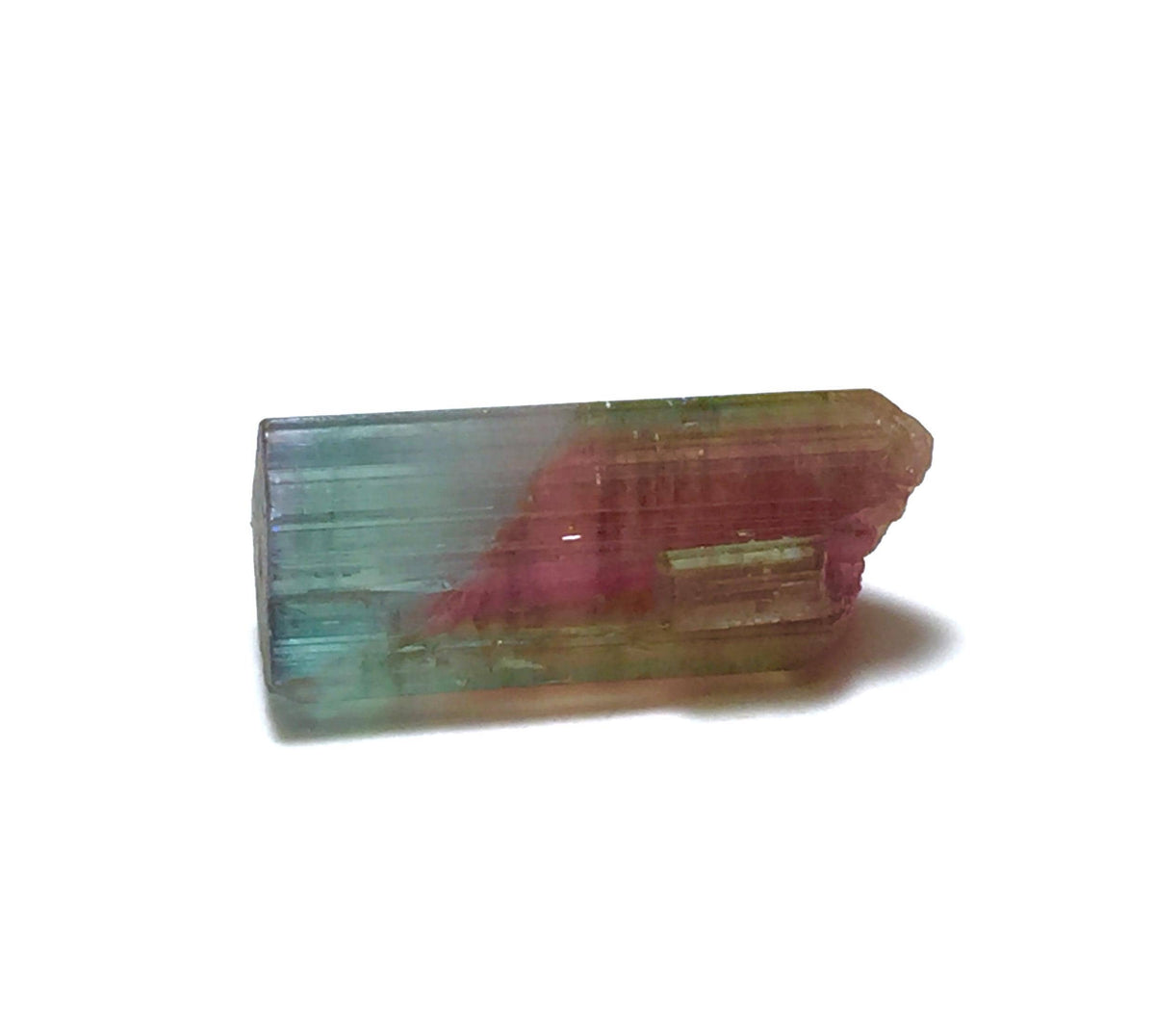 Watermelon Tourmaline Crystal: 9.2 Carat, Pech Afghanistan