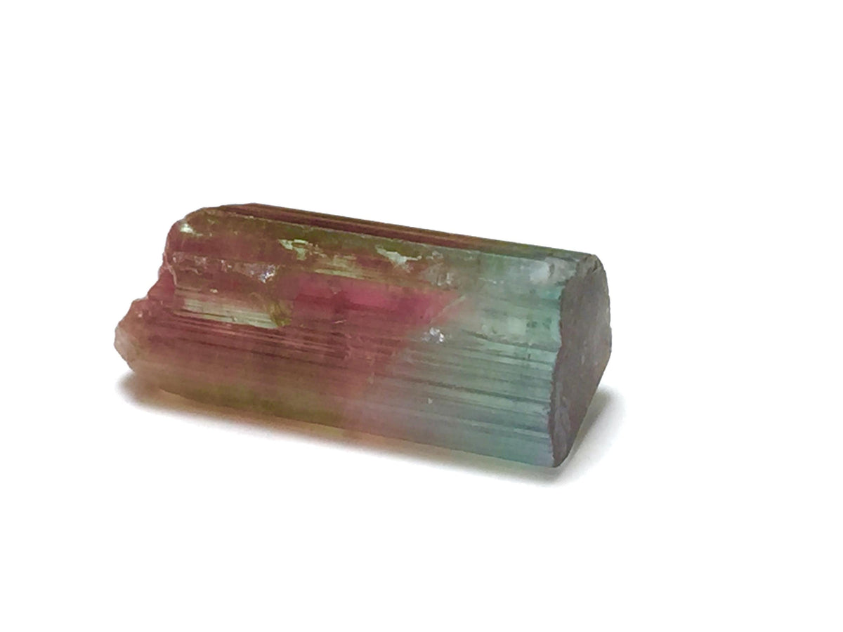 Watermelon Tourmaline Crystal: 9.2 Carat, Pech Afghanistan