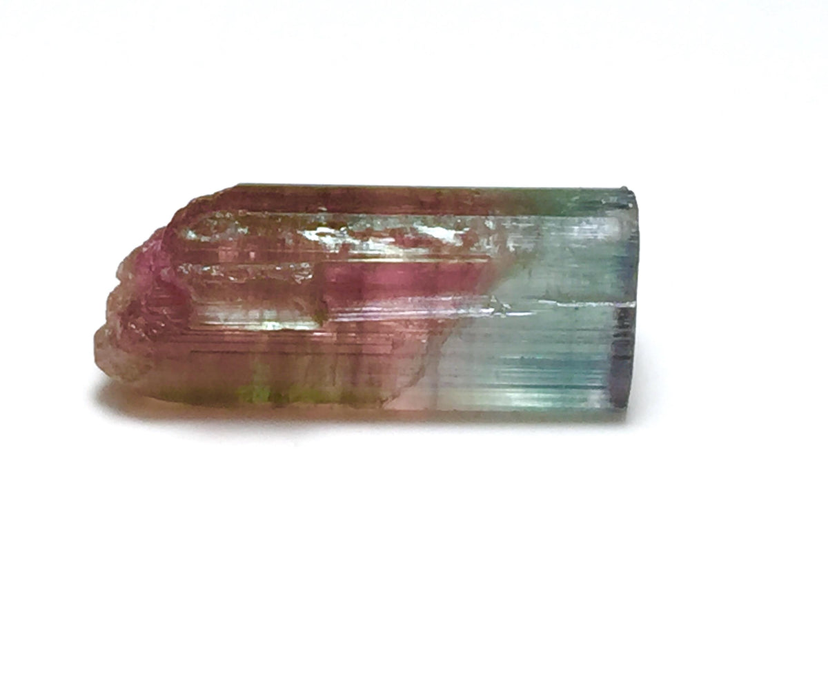 Watermelon Tourmaline Crystal: 9.2 Carat, Pech Afghanistan