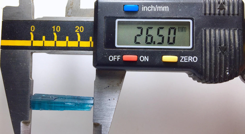 Ink Blue Rough Tourmaline
