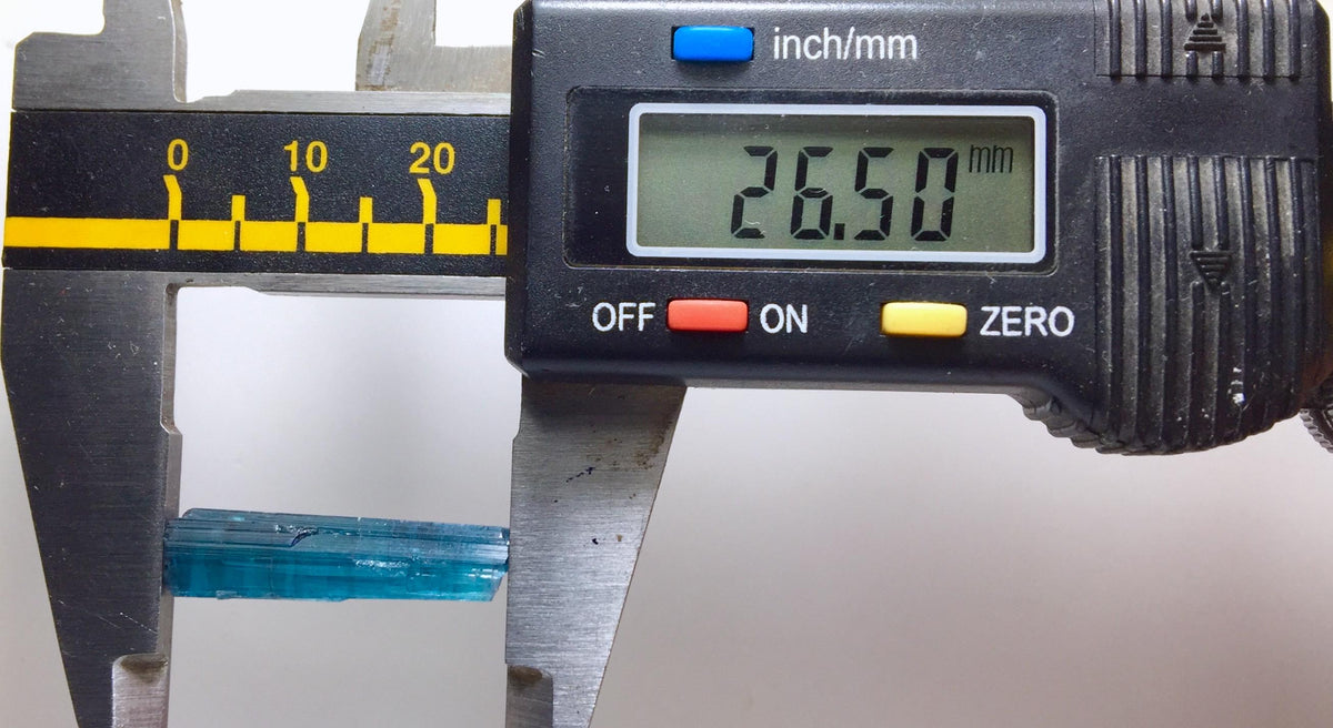 Ink Blue Rough Tourmaline