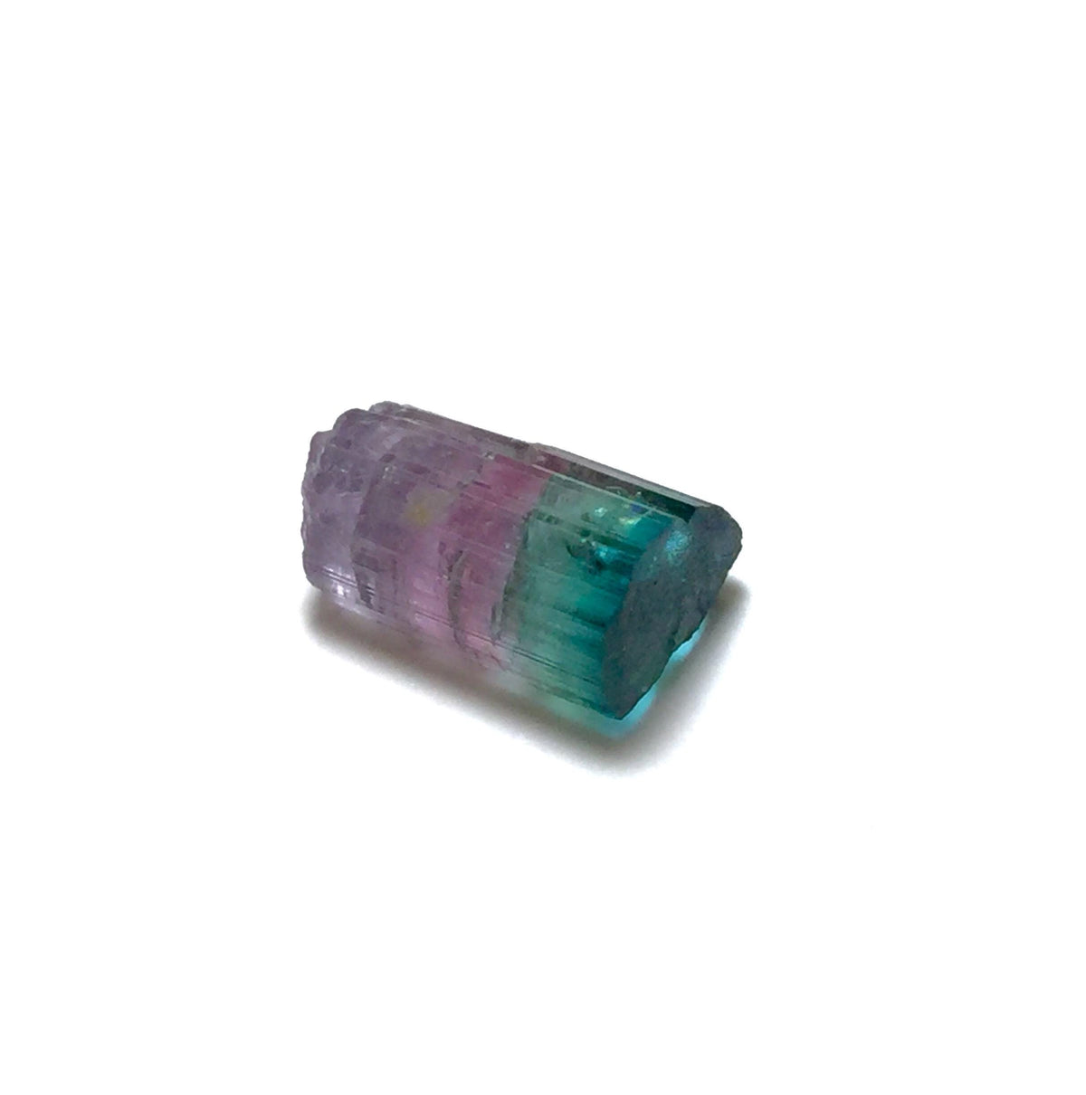 Blue Cap Watermelon Tourmaline Crystal