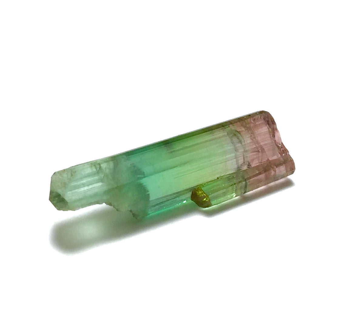 Tri Color Terminated Tourmaline Crystal