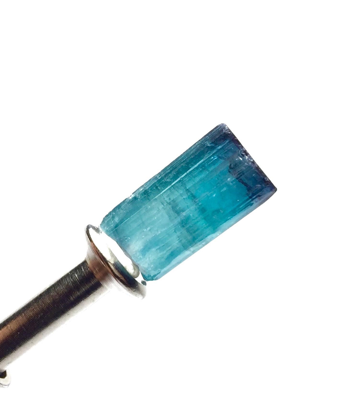 Blue Bi Color Tourmaline Crystal