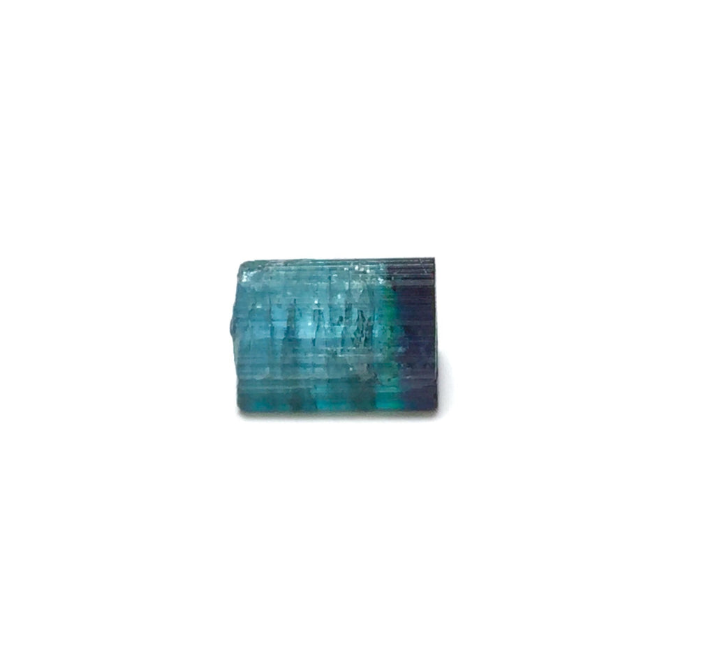 Blue Cap Bi Colour Tourmaline Crystal