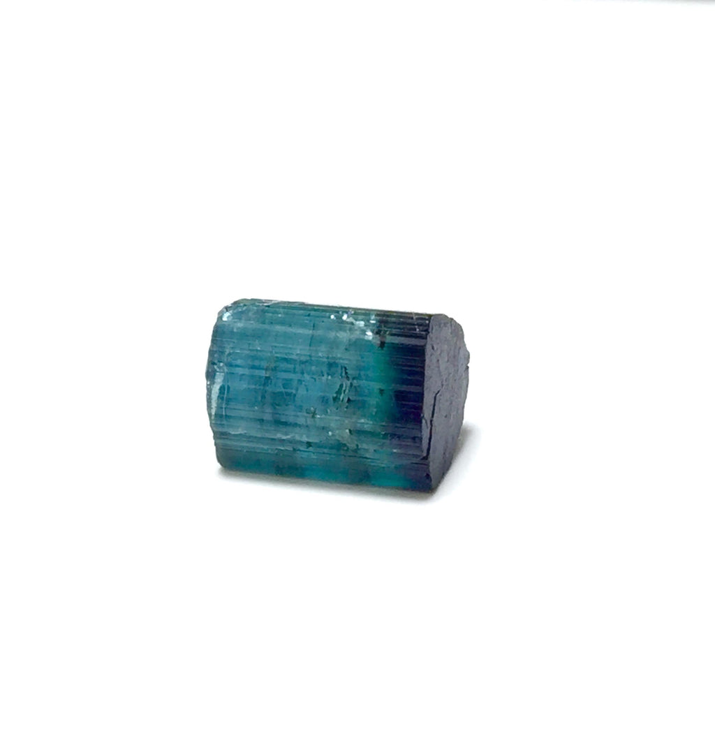Blue Cap Bi Colour Tourmaline Crystal