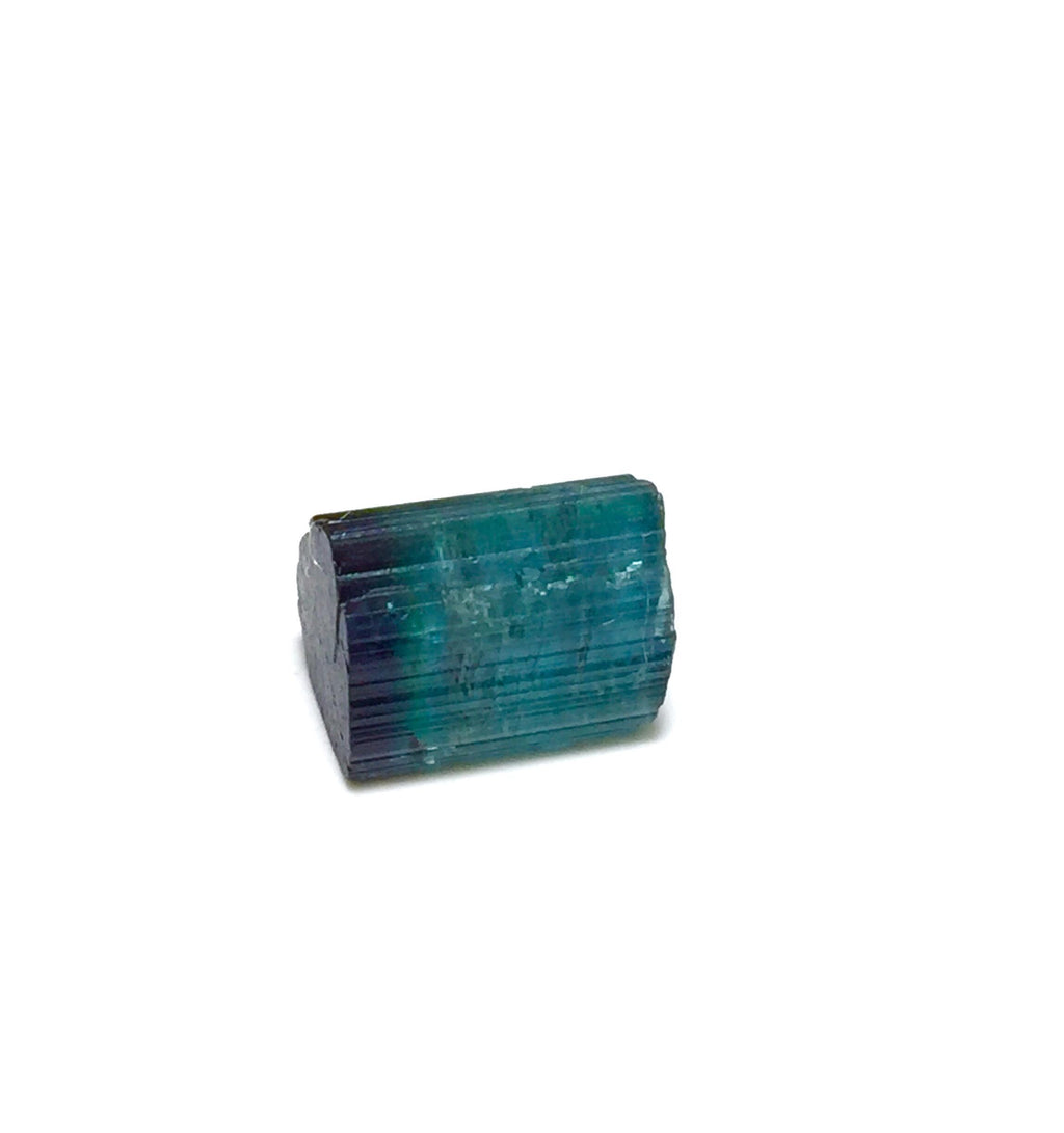 Blue Cap Bi Colour Tourmaline Crystal