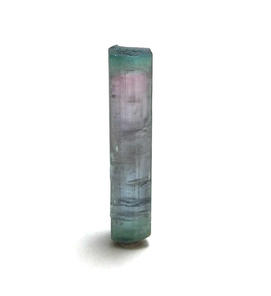 Bi Color Double Terminated Tourmaline Crystal