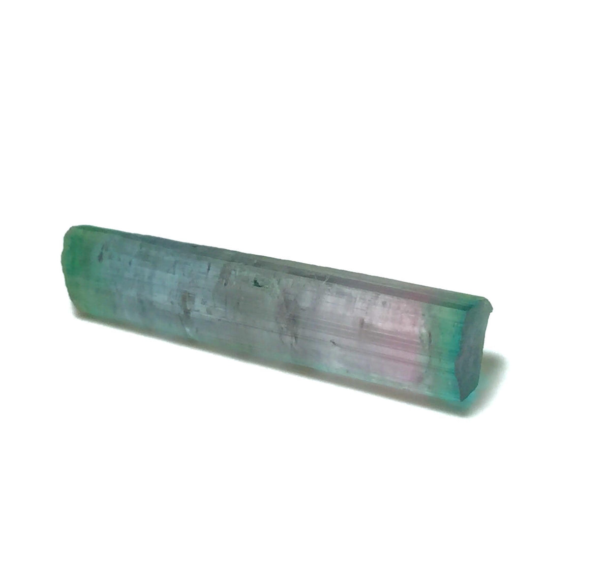 Bi Color Double Terminated Tourmaline Crystal