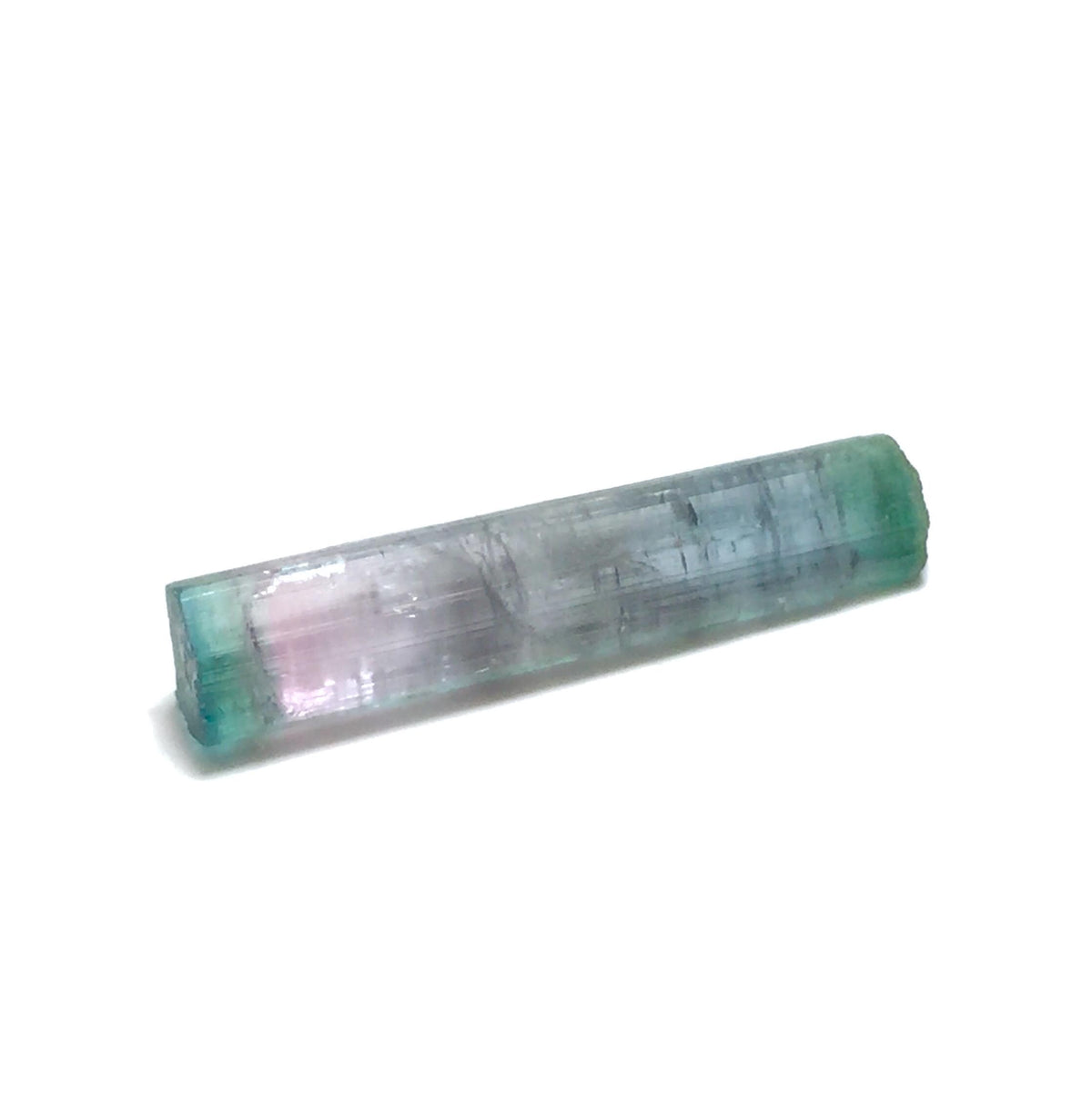 Bi Color Double Terminated Tourmaline Crystal