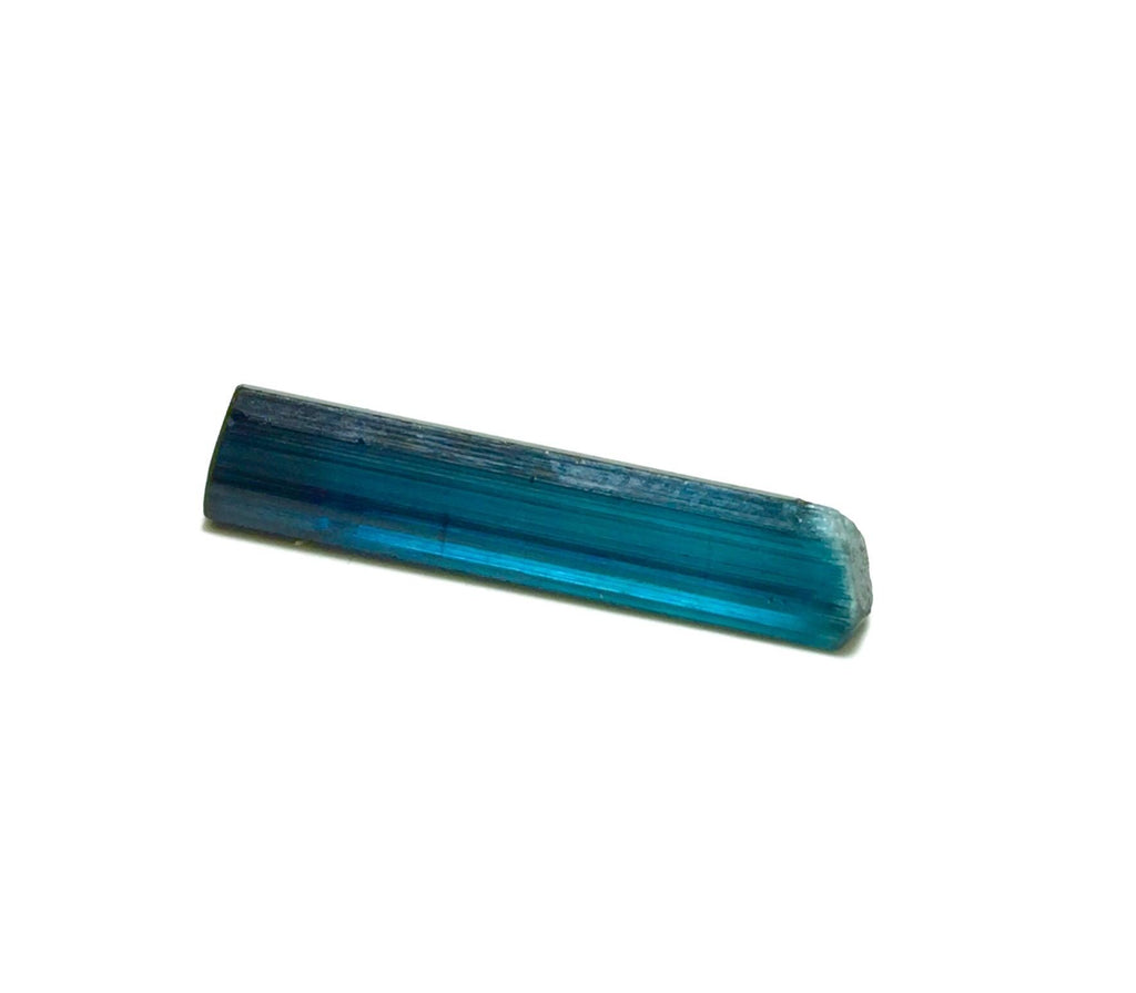 Ink Blue Terminated Tourmaline Crystal