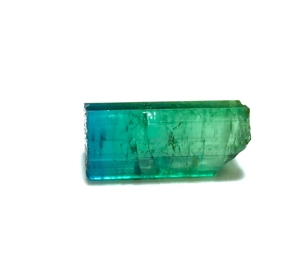 Bi Color Terminated Tourmaline Crystal