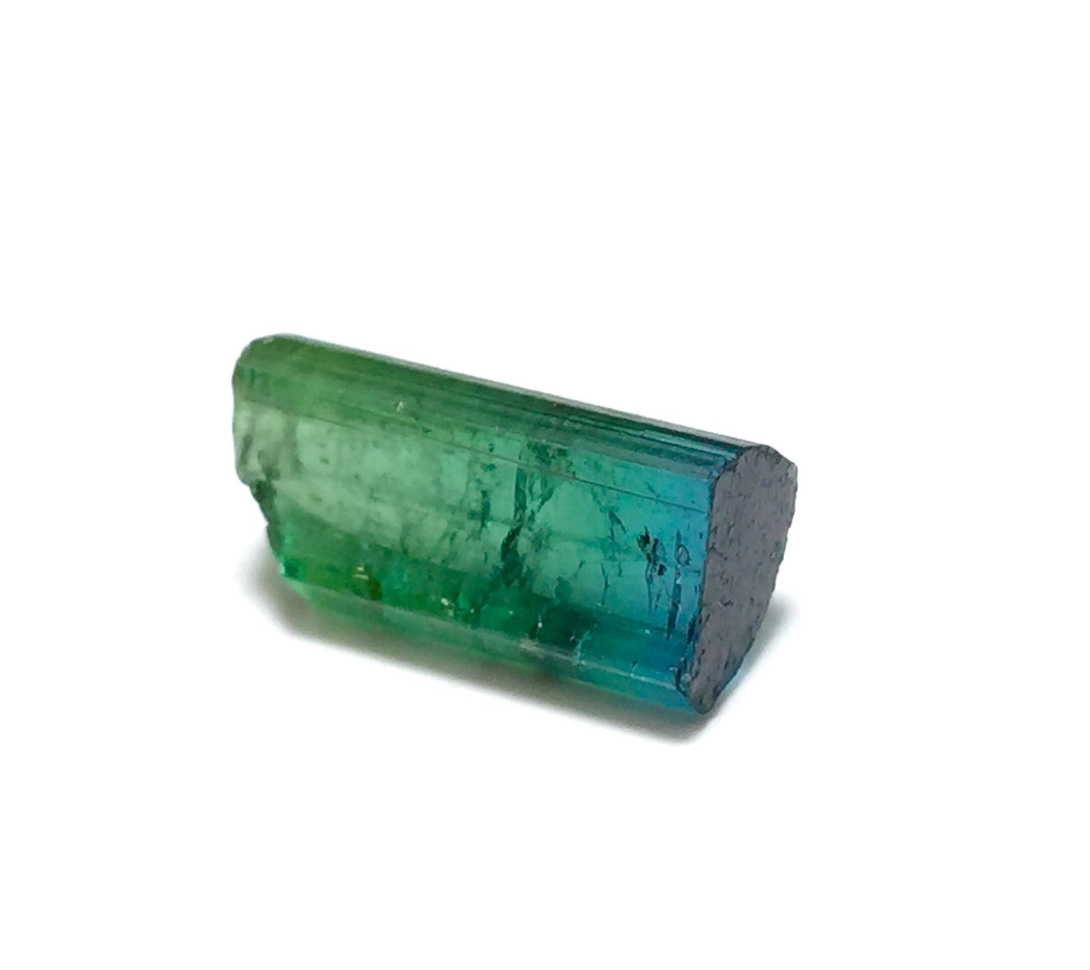 Bi Color Terminated Tourmaline Crystal