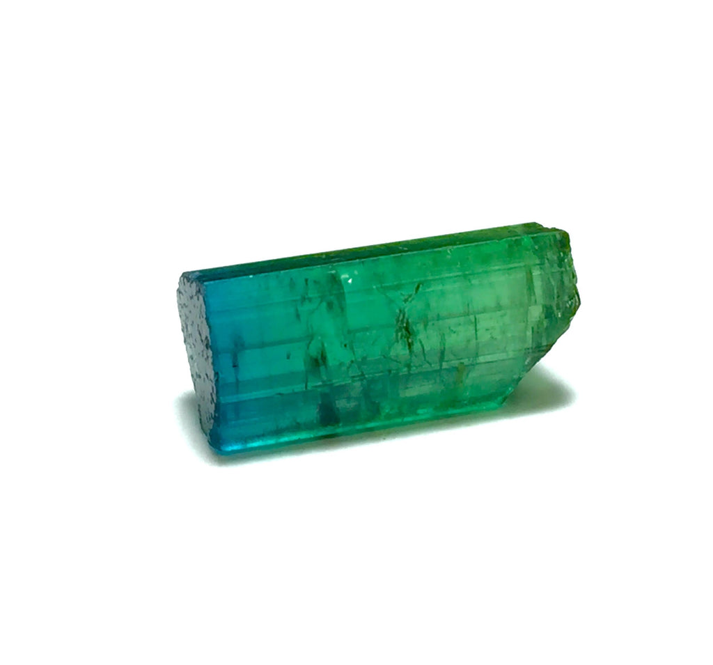Bi Color Terminated Tourmaline Crystal