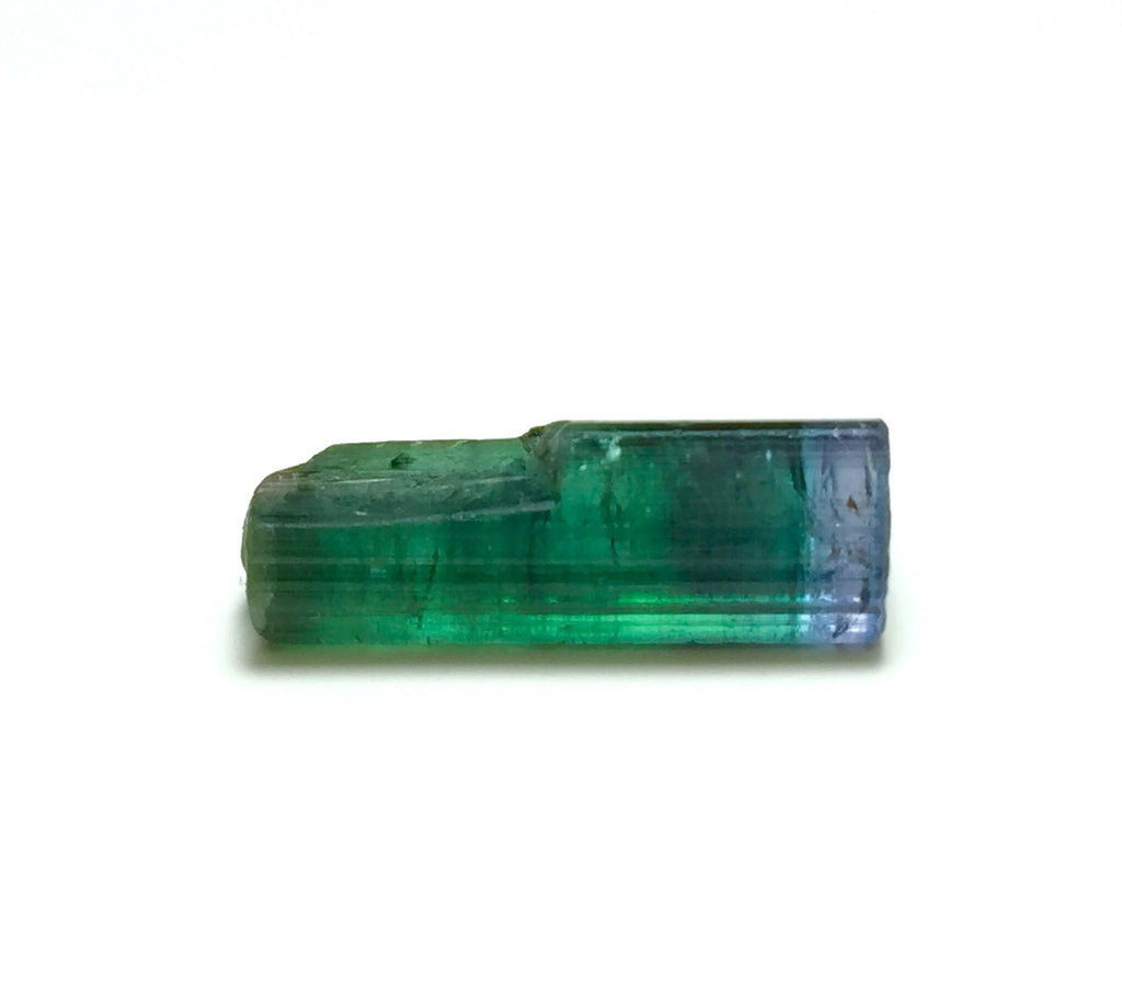 Purple Cap Bi Color Terminated Tourmaline Crystal